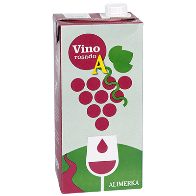 VINO ROSADO, 1 LITRO - Alimerka