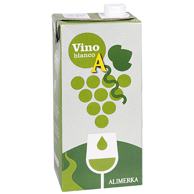 VINO BLANCO, 1 LITRO - Alimerka