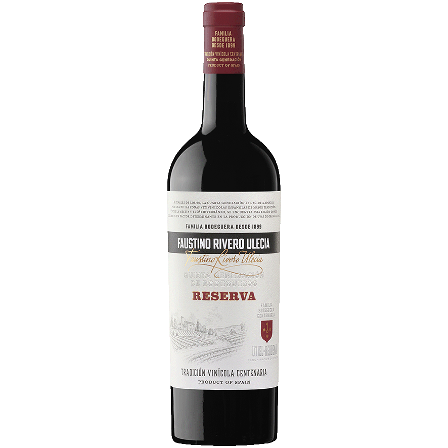 VINO UTIEL REQUENA RESERVA 75 CL. - Faustino Rivero Ulecia