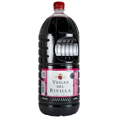 VINO TINTO 2 LITROS - Vegas Del Rivilla