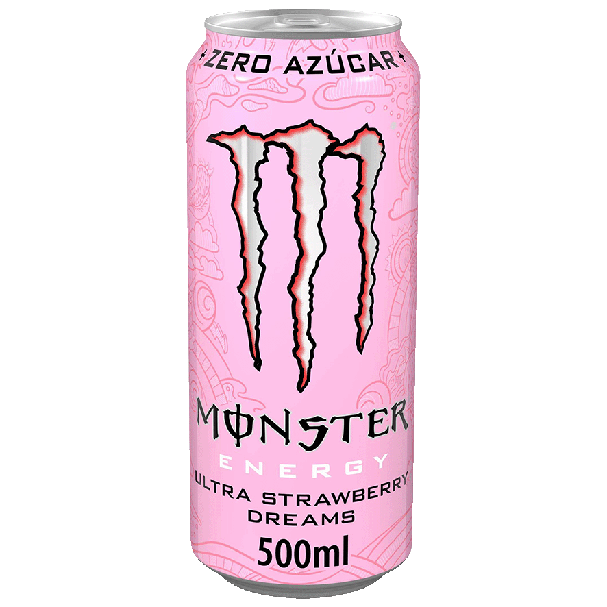BEBIDA ENERGÉTICA STRAWBERRY ULTRA 50 CL. - Monster